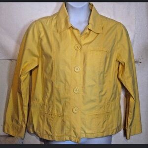 Chico's Women's Mustard yellow Blazer Jacket